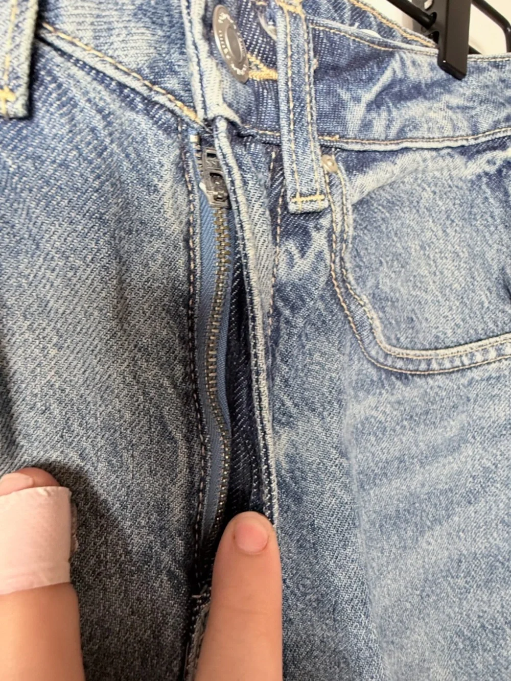 Cotton On 90's Baggy Jort Short Size 24 Denim Baggy Relaxed Fit Cotton (S)